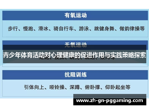 青少年体育活动对心理健康的促进作用与实践策略探索